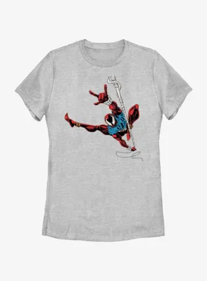 Marvel Spider-Man: Across The Spiderverse Spider Scarlet Pose Womens T-Shirt