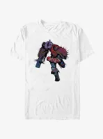 Marvel Spider-Man: Across The Spiderverse Cyborg Spider-Woman Pose T-Shirt