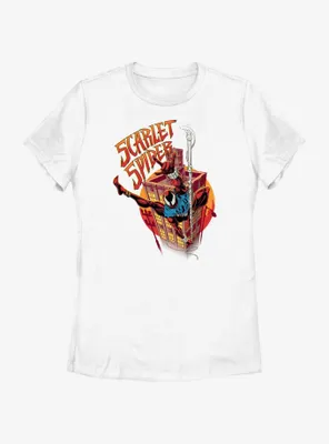 Marvel Spider-Man: Across The Spiderverse Scarlet Spider Womens T-Shirt