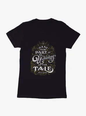 The Cruel Prince Sinister Enchantment Collection: Unfolding Of Tale Womens T-Shirt