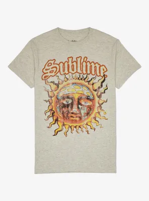 Sublime Sun Logo Boyfriend Fit Girls T-Shirt