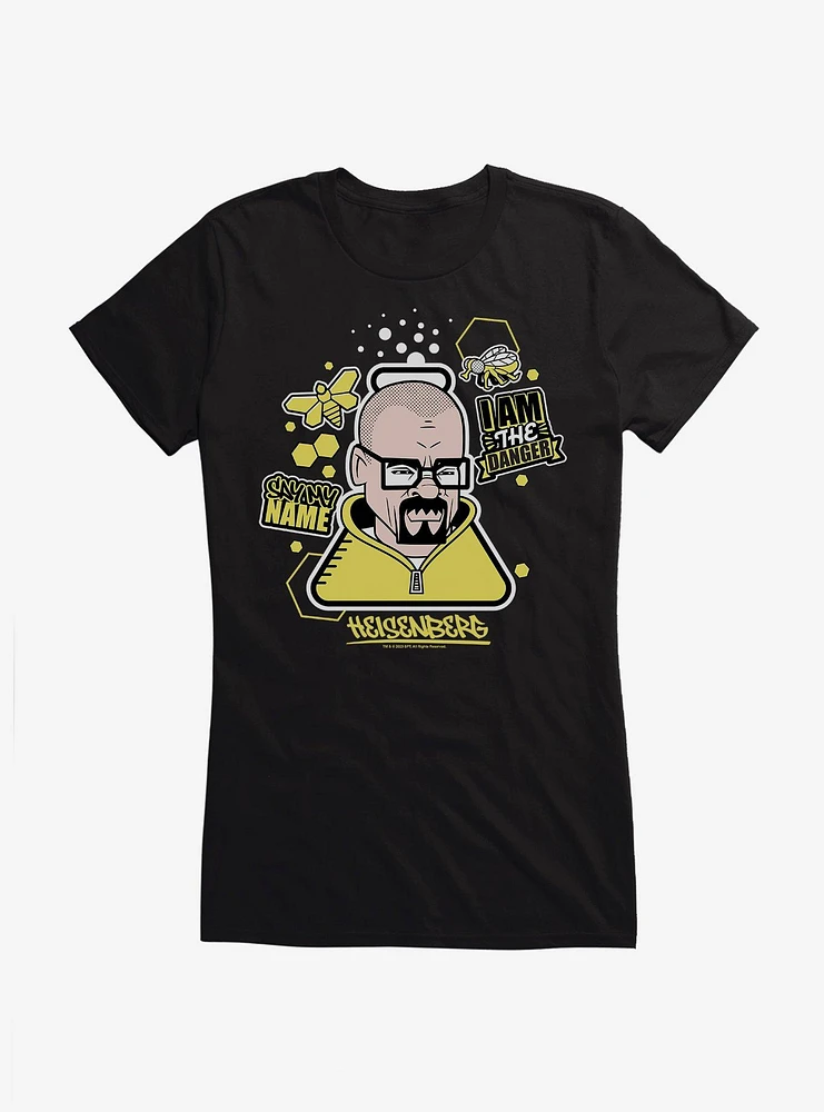 Breaking Bad I Am The Danger Girls T-Shirt