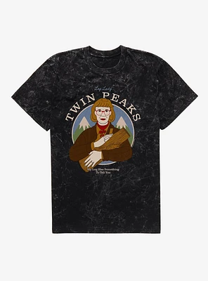 Twin Peaks Log Lady Mineral Wash T-Shirt
