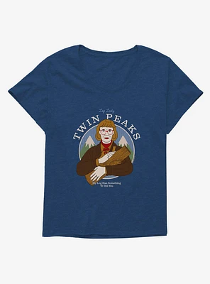 Twin Peaks Log Lady Girls T-Shirt Plus