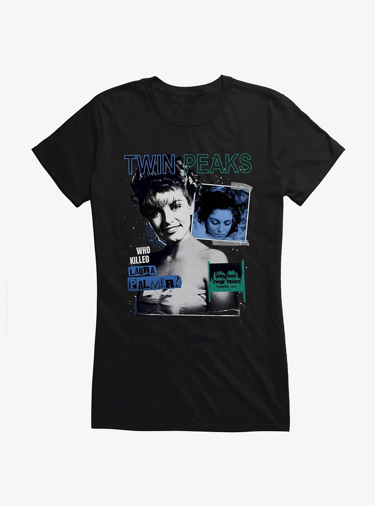 Twin Peaks Who Killed Laura Palmer? Girls T-Shirt