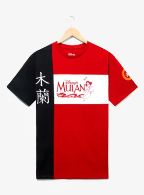 Disney Mulan Panel Icons T-Shirt