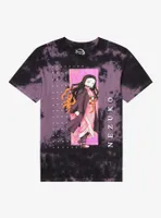 Demon Slayer: Kimetsu No Yaiba Nezuko Dots Tie-Dye T-Shirt