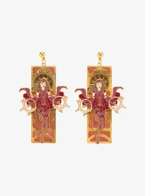 Marvel Scarlet Witch Portrait Statement Earrings — BoxLunch Exclusive