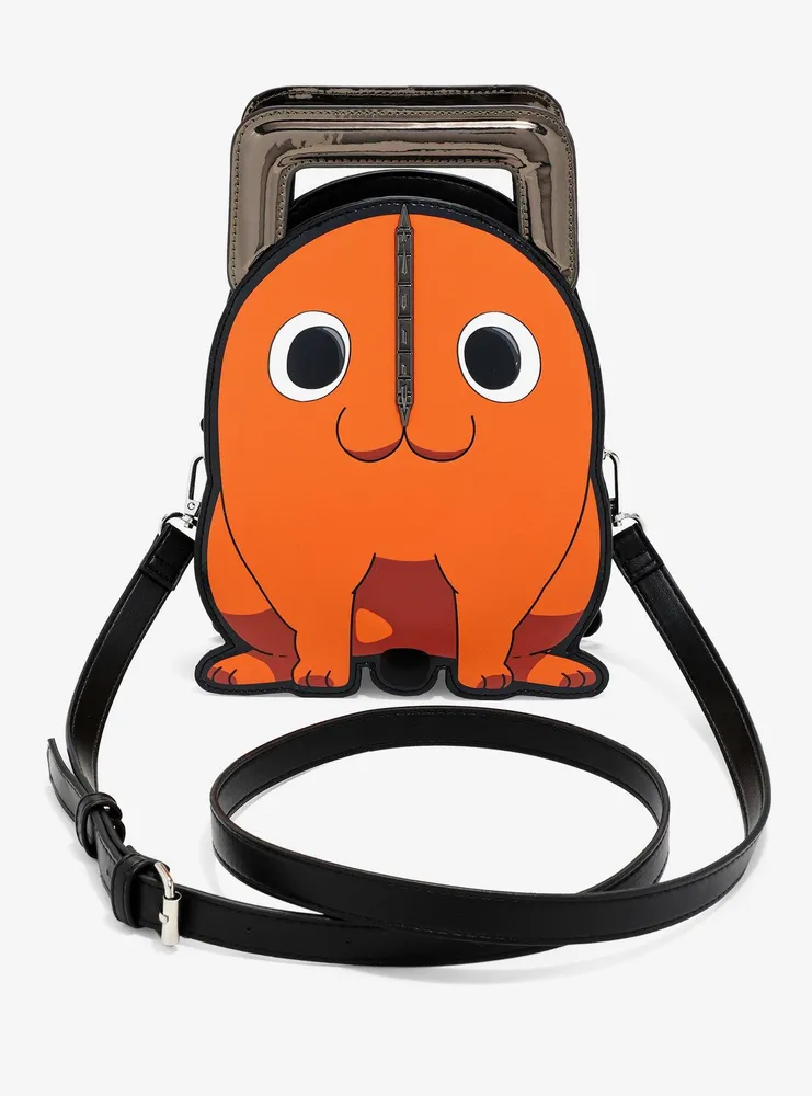 Chainsaw Man Pochita Die-Cut Crossbody Bag — BoxLunch Exclusive