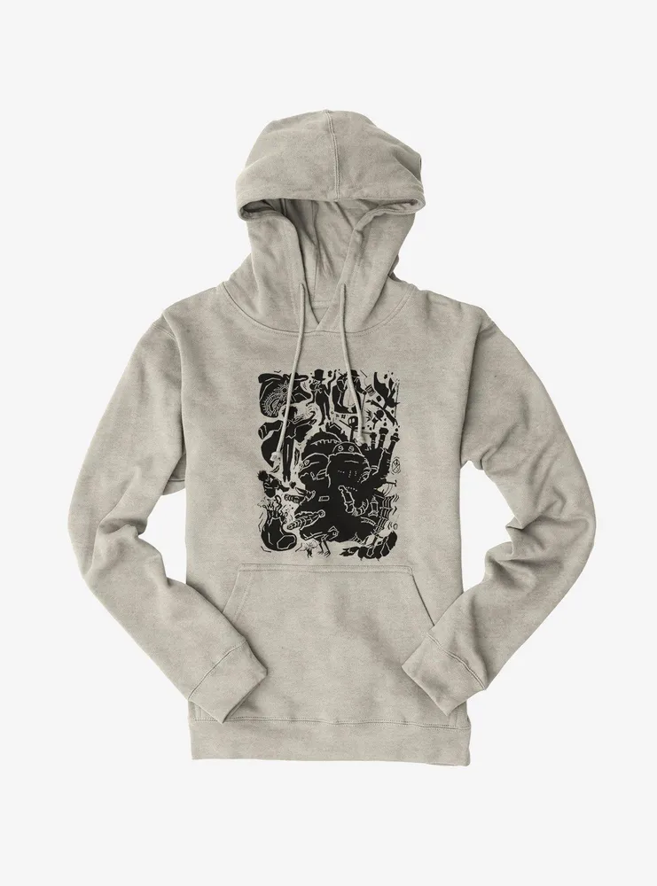 Studio Ghibli Howl's Moving Castle Icons Hoodie