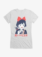 Studio Ghibli Kiki's Delivery Service Retro Portrait Girls T-Shirt