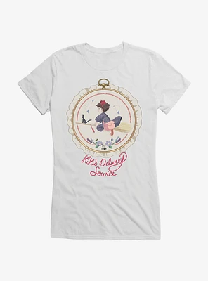 Studio Ghibli Kiki's Delivery Service Sewing Patch Girls T-Shirt