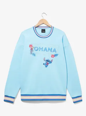 Disney Lilo & Stitch Ohana Crewneck - BoxLunch Exclusive