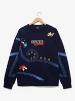 Sonic the Hedgehog Racing Rings Crewneck - BoxLunch Exclusive