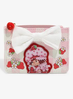Strawberry Shortcake Gingham Bow Wallet — BoxLunch Exclusive