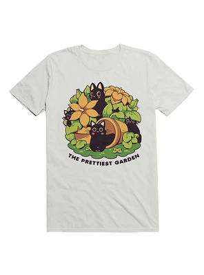 The Prettiest Garden Flower Cat T-Shirt