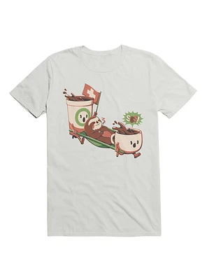 Coffee Rescue Monday Caffeine Sloth T-Shirt