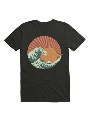 Kanagawa Wave Japanese Patterns T-Shirt