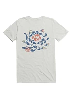 Vintage Japanese Flower Koi T-Shirt