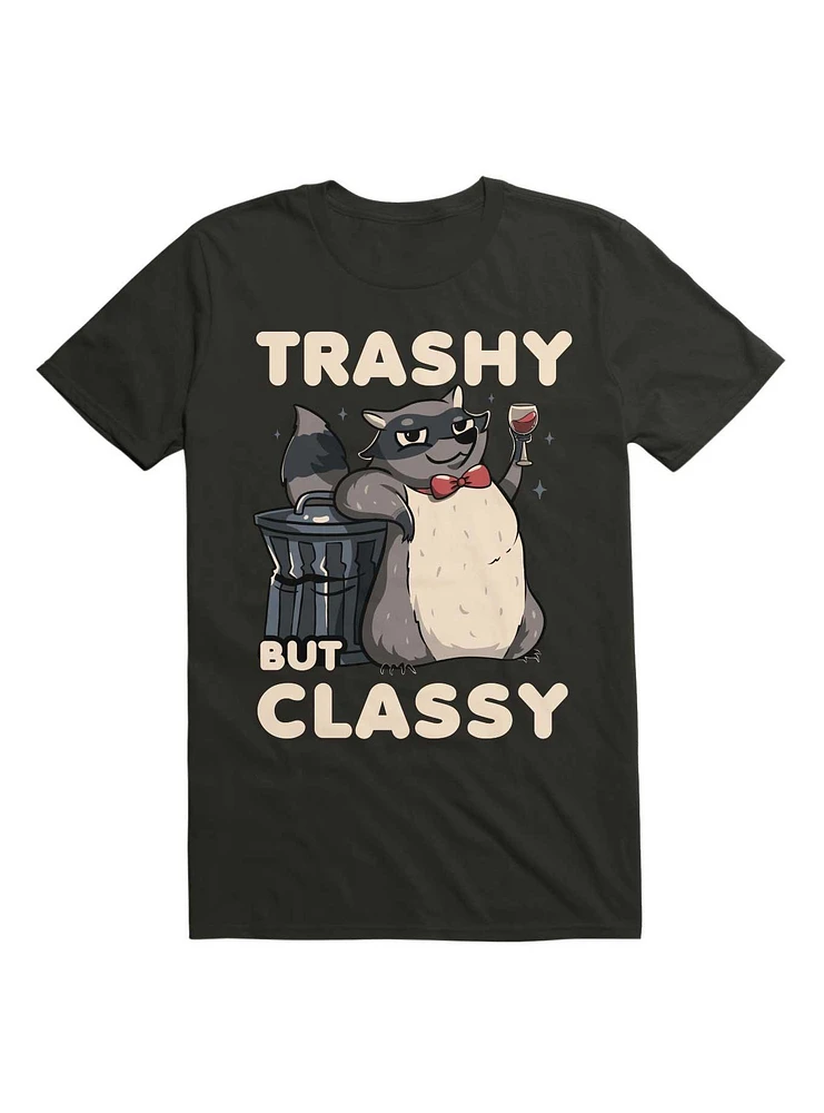 Trashy But Classy Fancy Raccoon T-Shirt