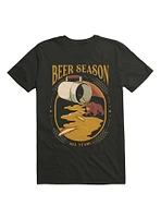 Beer Bear Hunting Salmon T-Shirt