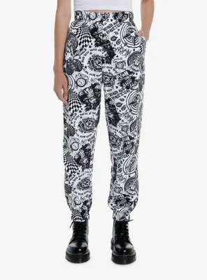 Social Collision Down The Rabbit Hole Girls Jogger Sweatpants