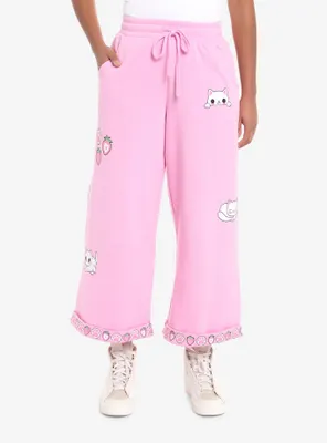 Sweet Society Pink Cat Girls Lounge Pants
