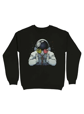 Science Astronaut DNA Roses Sweatshirt