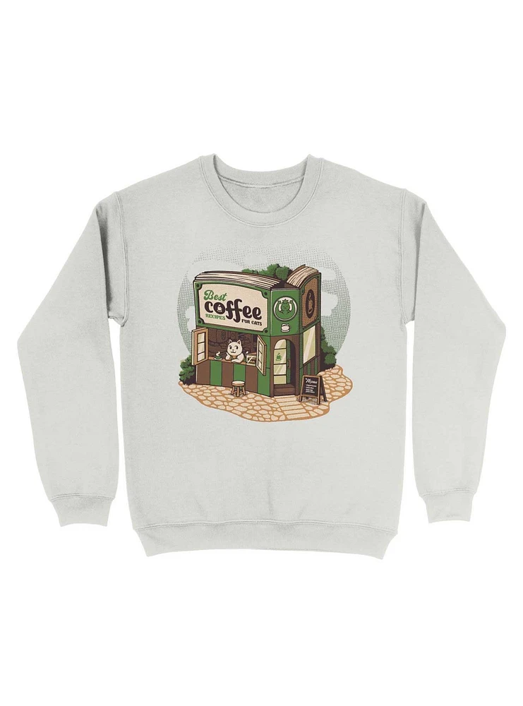 Coffeeshop Cats Bookstore Sweatshirt