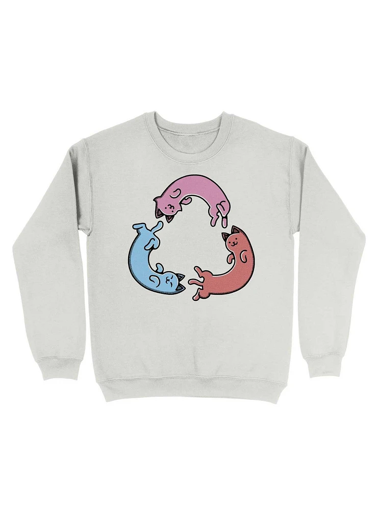 Recycle Cat Symbol Sweatshirt