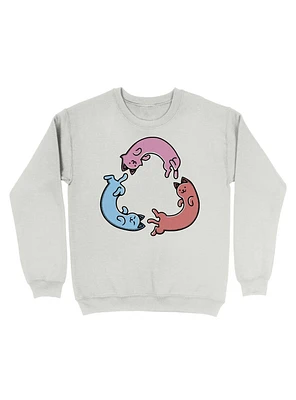 Recycle Cat Symbol Sweatshirt