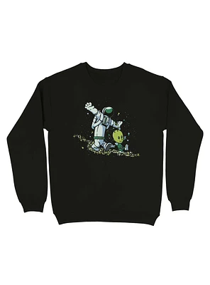 Chasing Stars Alien and Astronaut Sweatshirt