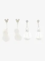 Disney Mickey Mouse Snowflake Ornament Earring Set - BoxLunch Exclusive