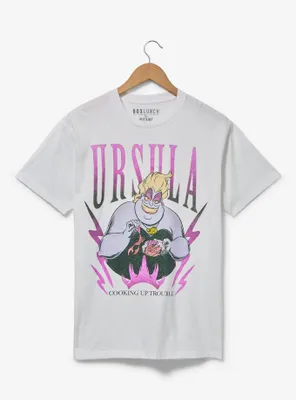 Disney The Little Mermaid Ursula Glitter Portrait Women's T-Shirt - BoxLunch Exclusive