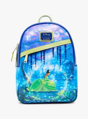Loungefly Disney The Princess and the Frog Bayou Light-Up Glow-in-the-Dark Mini Backpack - BoxLunch Exclusive