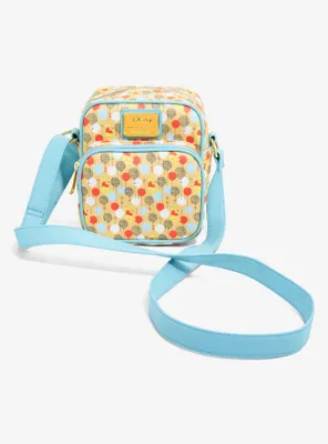 Loungefly Disney Winnie the Pooh Balloons Allover Print Crossbody Bag - BoxLunch Exclusive