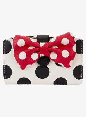 Loungefly Disney Minnie Mouse Polka Dot Bow Wallet