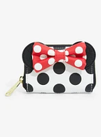 Loungefly Disney Minnie Mouse Black and Red Polka Dot Wallet