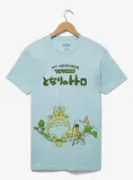 Studio Ghibli My Neighbor Totoro Tonal Group Portrait Women's T-Shirt - BoxLunch Exclusive