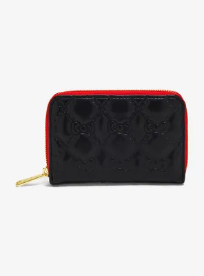 Loungefly Sanrio Hello Kitty Black Bow Wallet - BoxLunch Exclusive