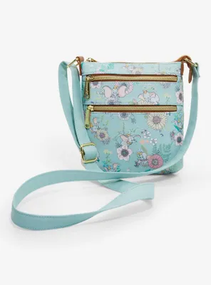 Loungefly Disney Dumbo Floral Allover Print Crossbody Bag - BoxLunch Exclusive