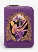 Loungefly Disney Tangled Rapunzel Frame Portrait Small Zip Wallet - BoxLunch Exclusive