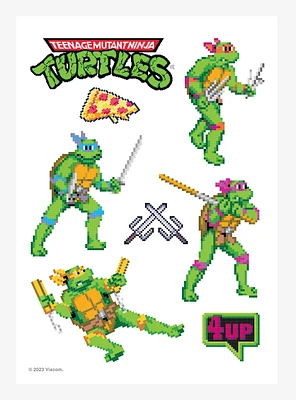 Teenage Mutant Ninja Turtles Turtle-Style Pizza Kiss-Cut Sticker Sheet