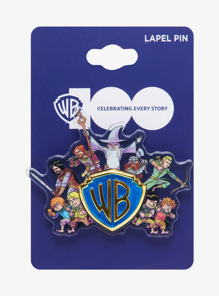 Boxlunch Warner Bros. 100 The Lord of the Rings Group Portrait Enamel Pin -  BoxLunch Exclusive