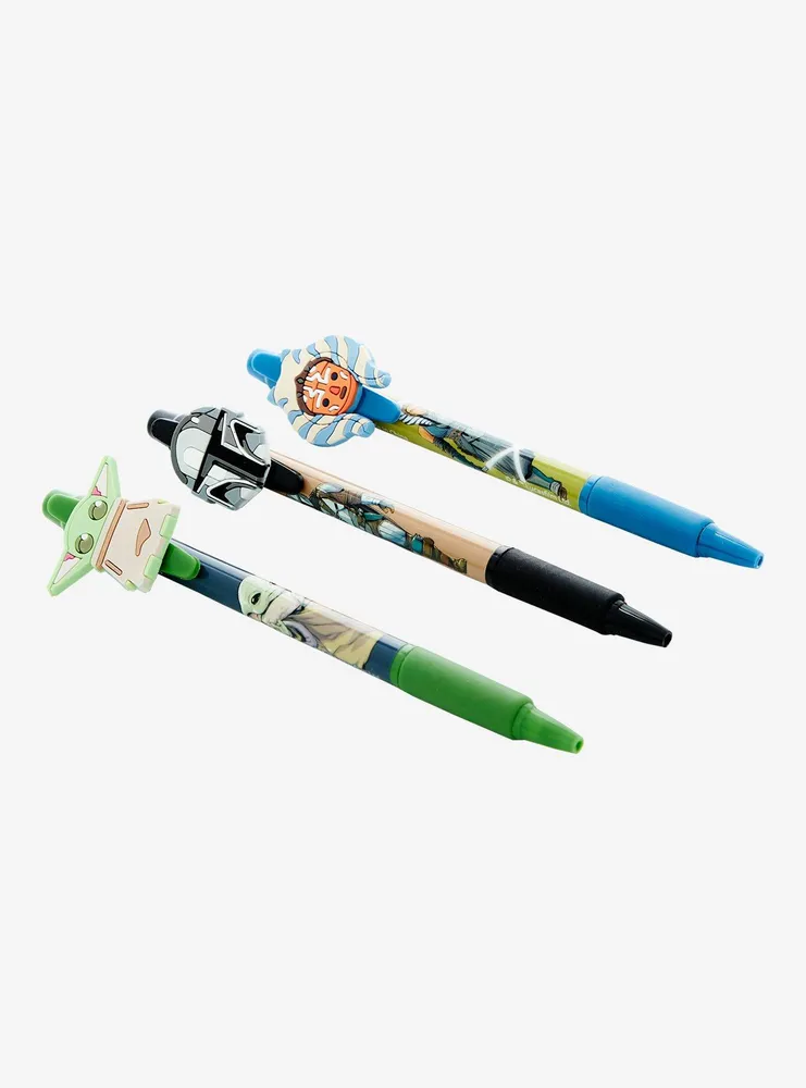 Star Wars The Mandalorian Grogu 3-Pack Pen Set