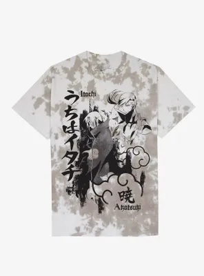 Naruto Shippuden Itachi Collage Mineral Wash T-Shirt