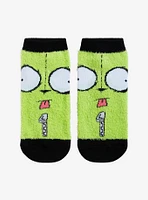 Invader Zim GIR Fuzzy No-Show Socks