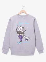 Jujutsu Kaisen x Hello Kitty and Friends Cinnamoroll & Satoru Gojo Crewneck - BoxLunch Exclusive