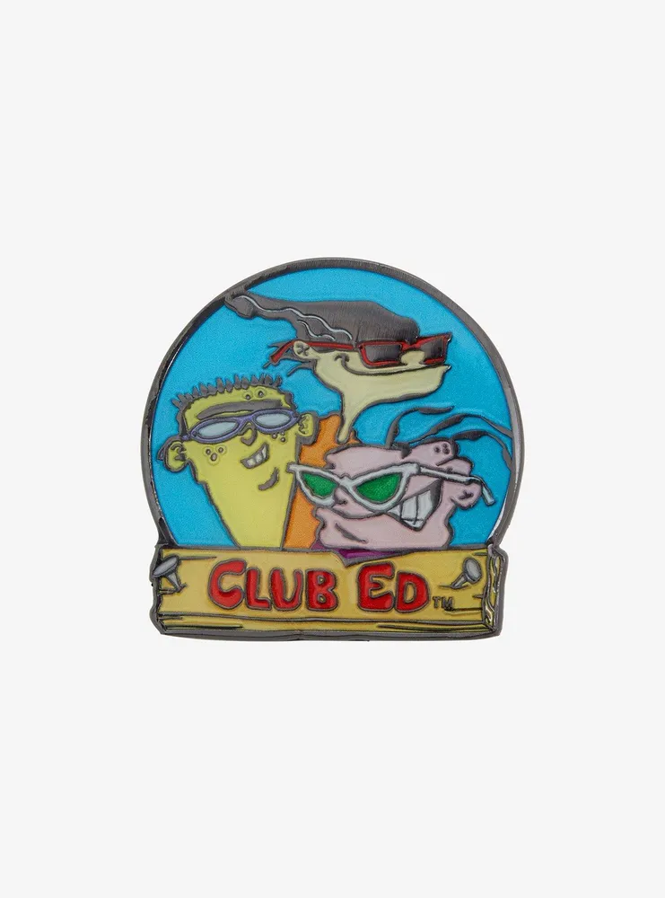 Ed, Edd n Eddy Club Ed Group Portrait Enamel Pin - BoxLunch Exclusive