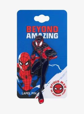 Marvel Spider-Man Miles Morales Beyond Amazing Enamel Pin - BoxLunch Exclusive